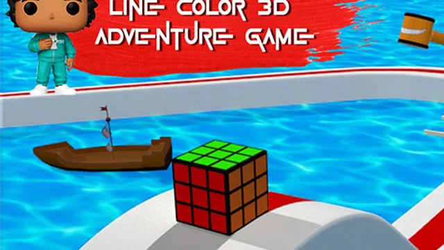 Line Color 3d Squid Game Color Adventure