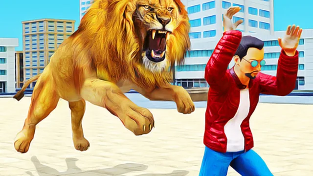 Lion Simulator Attack 3d Wild Lion Games game thumbnail