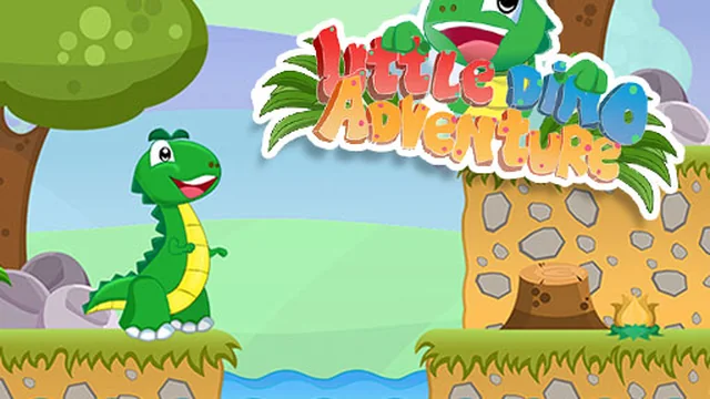 Little Dino Adventure Game game thumbnail