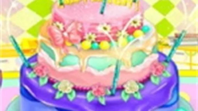 Little Girl Birthday Cake