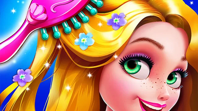 Long Hair Princess Hair Salon