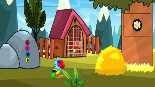 Macaw Couple Escape
