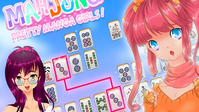 Mahjong Pretty Manga Girls