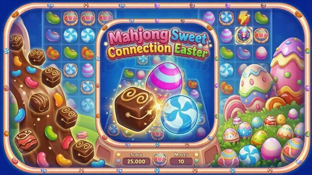 Mahjong Sweet Connection Easter