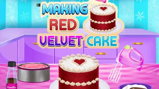 Making Red Velvet Cake