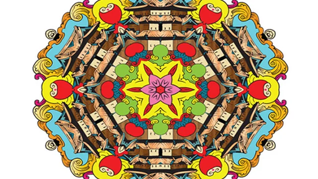 Mandala coloring book for adults and kids