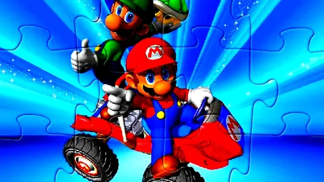 Mario and Yoshi Jigsaw game thumbnail