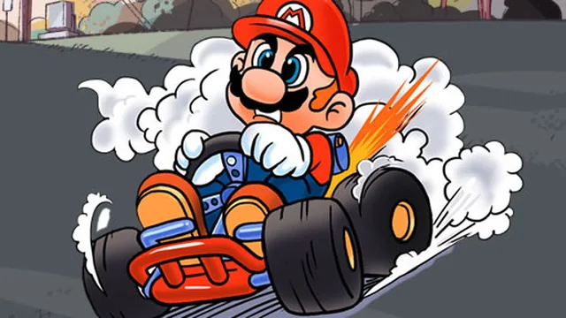 Mario Kart Jigsaw game thumbnail