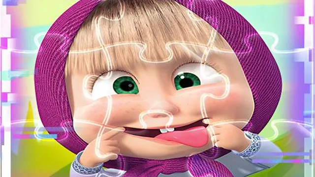 Masha and the Bear Match3 Puzzle Slides