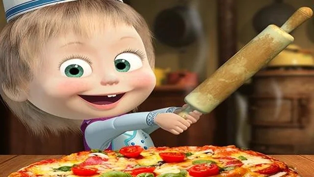 Masha and the Bear Pizzeria ! Pizza Maker Game onl