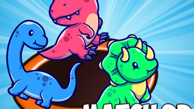 Match 2D Dinosaurs