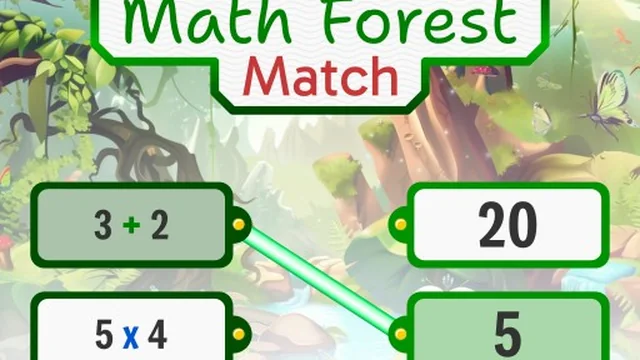 Math Forest Match