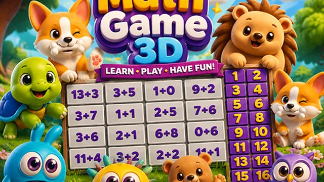 Math Game 3D