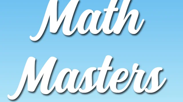 Math Masters game thumbnail