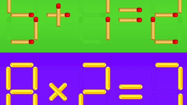 Math Matchsticks