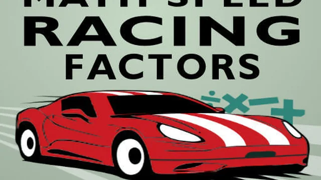 Math Speed Racing Factors