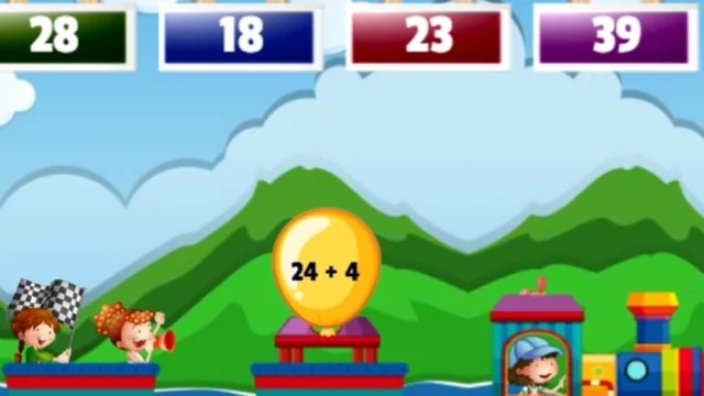 Math Train Addition