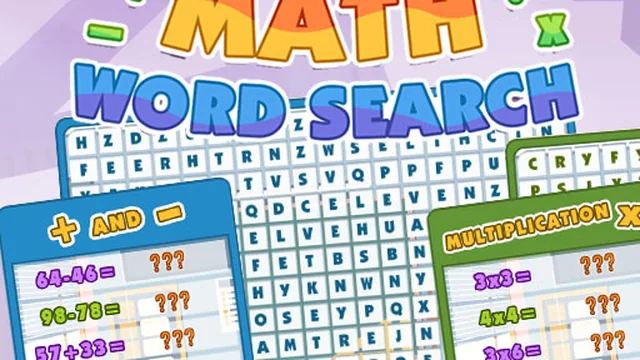 Math Word Search