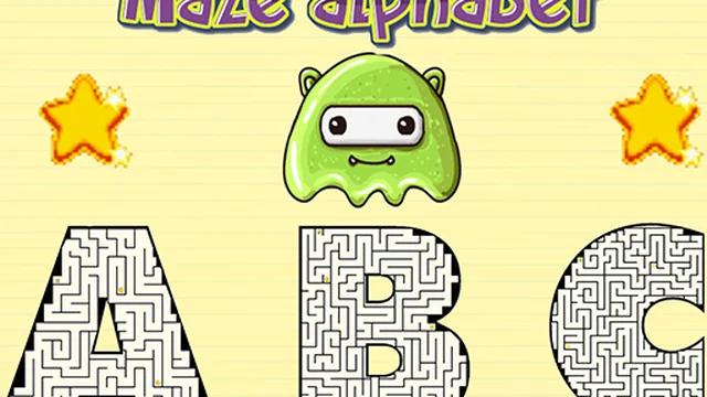 Maze Alphabet
