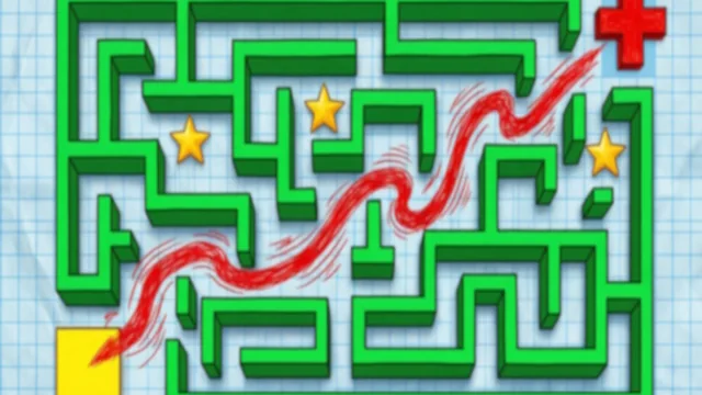 Mazes Draw The Path