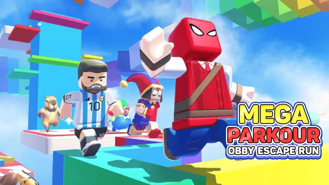 Mega Parkour: Obby Escape Run