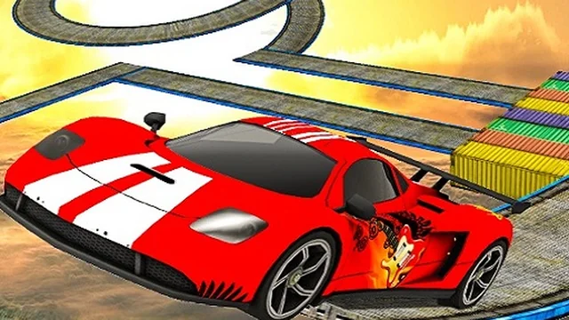 Mega Ramp Extreme Car Stunt Game 3D