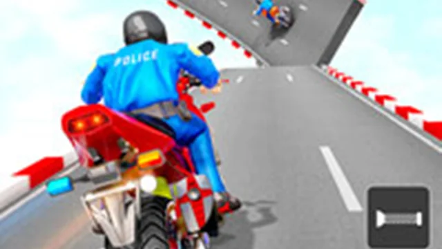Mega Ramp Stunt Moto - Fun & Run 3D Game