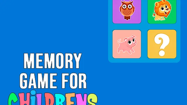 Memory Game for Childrens