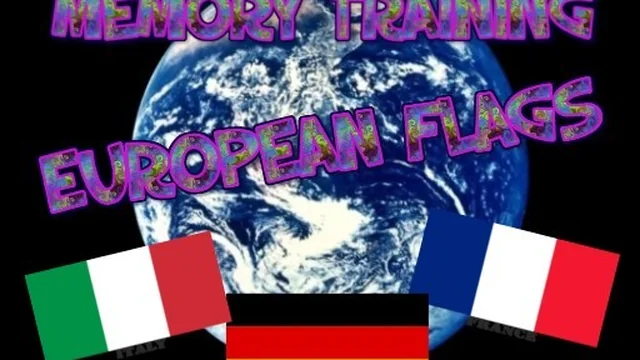 MEMORY TRAINING. EUROPEAN FLAGS game thumbnail