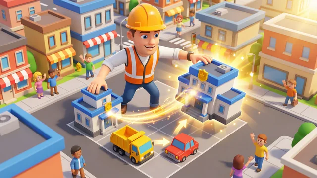 Merge Items Build City game thumbnail