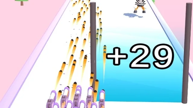 Merge Weapons Shooting 2048
