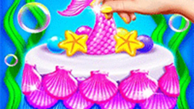 Mermaid Cake Cooking Design - Fun in Kitchen