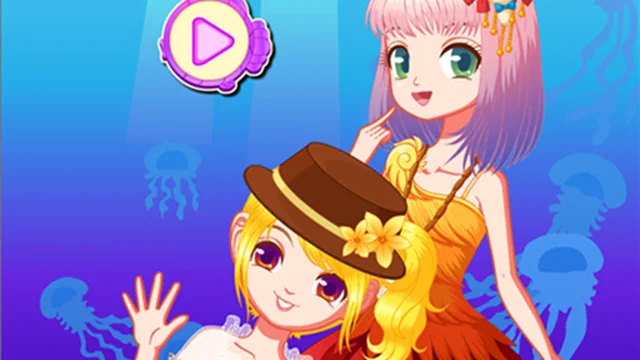 Mermaid Princess Dress Up Salon
