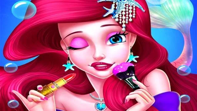 Mermaid Princess Makeup - Girl Fashion Salon