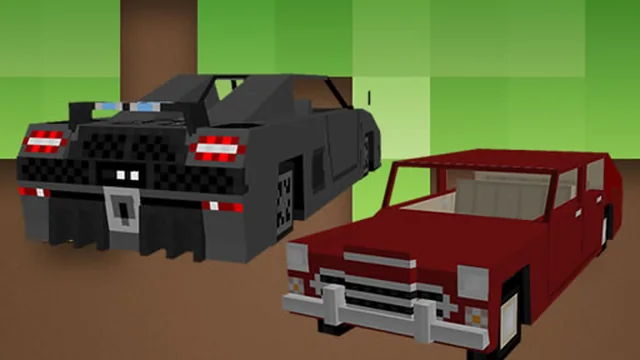 Minecraft Cars Jigsaw game thumbnail