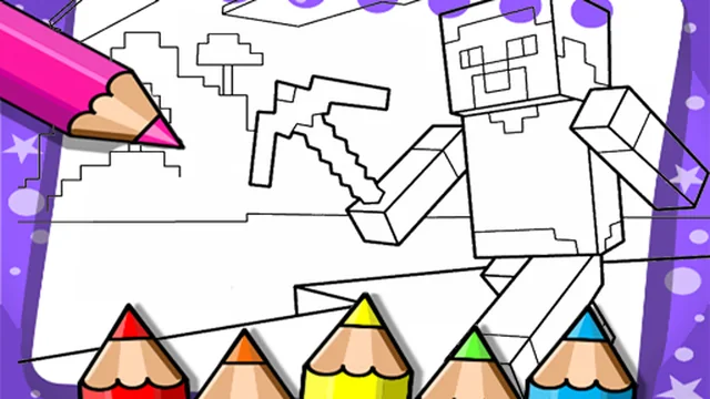Minecraft Coloring Book