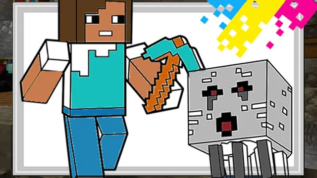 Minecraft Coloring Pages