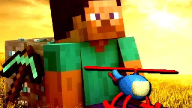 Minecraft Helicopter Adventure