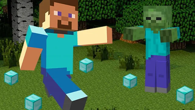 Minecraft Hidden Diamond Blocks