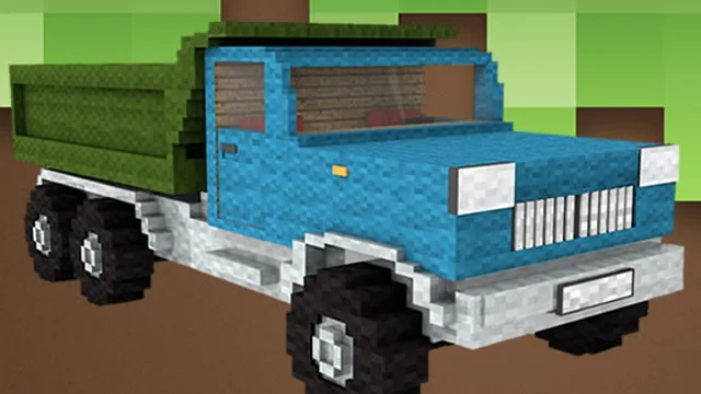 Minecraft Truck Jigsaw