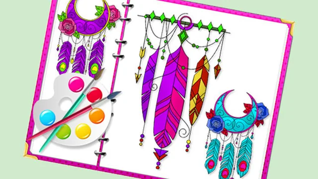 Miraculous Dream Catcher Coloring Book