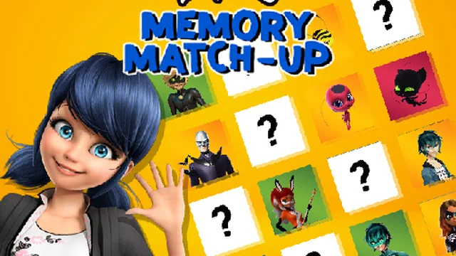 Miraculous Memory Match Up