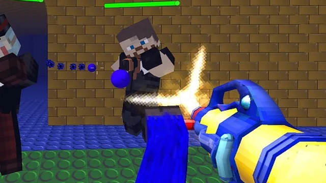 Modern blocky paintball Survival