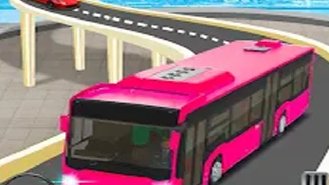 Modern Bus Parking Free