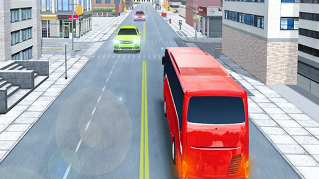 Modern Bus Parking