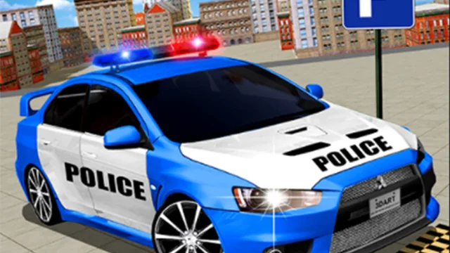 Modern Police Car Parking 3D