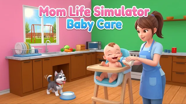 Mom Life Simulator Baby Care game thumbnail