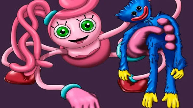 Mommy Stikman Vs Huggy Wuggy
