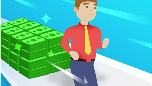 Money Stack Runner Game