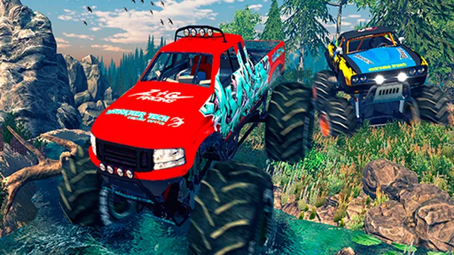 Monster 4x4 Offroad Jeep Stunt Racing 2019